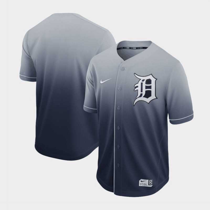 Tigers Blank Gray Drift Fashion Jersey Dzhi,We sell and wholesale Tigers Blank Gray Drift Fashion Jersey Dzhi on line form chian!